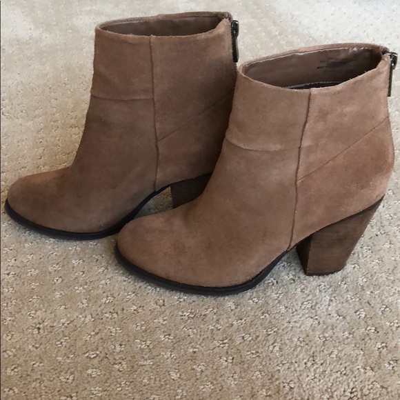 ARTURO CHIANG BROWN SUEDE BOOTIES - Picture 4 of 5